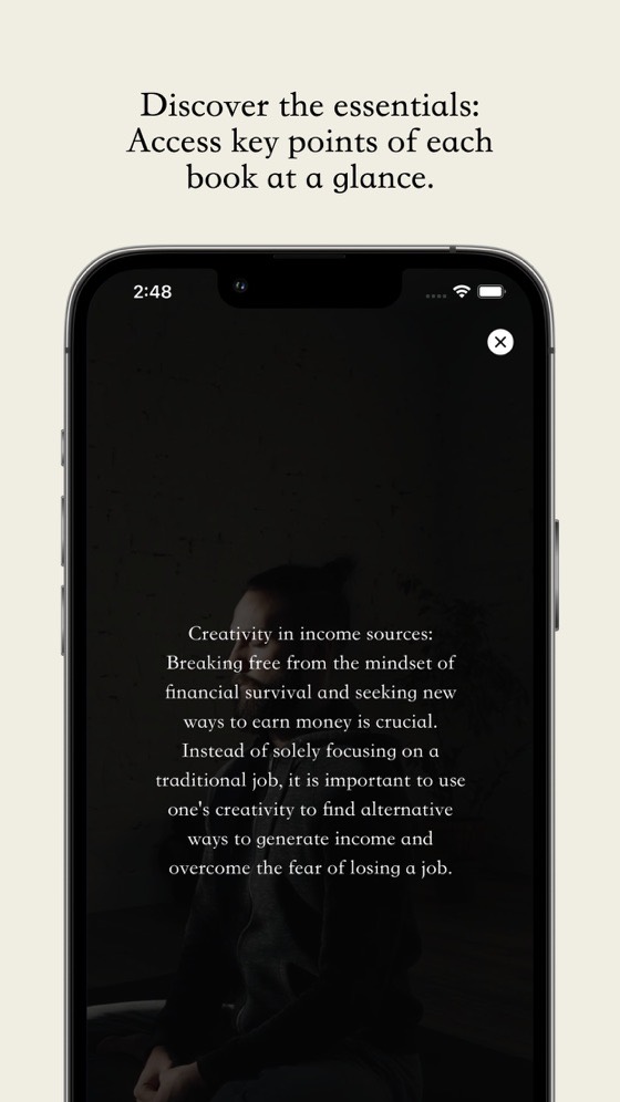 Écran 4 de l'app Synopsia