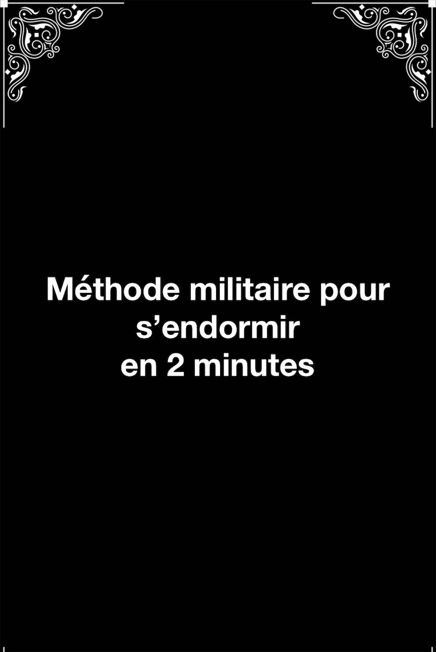 Adopt this AMAZING military method to FALL ASLEEP in 2 MINUTES.